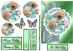 turquoise mixed greetings
