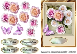 thinking of you with roses