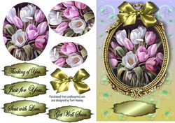 beautiful tulips gold