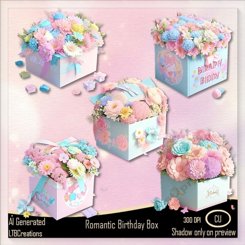 Romantic Birthday Box 