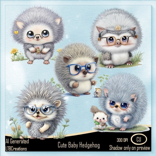 Cute Baby Hedgehog