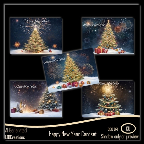 Happy New Year Cards 