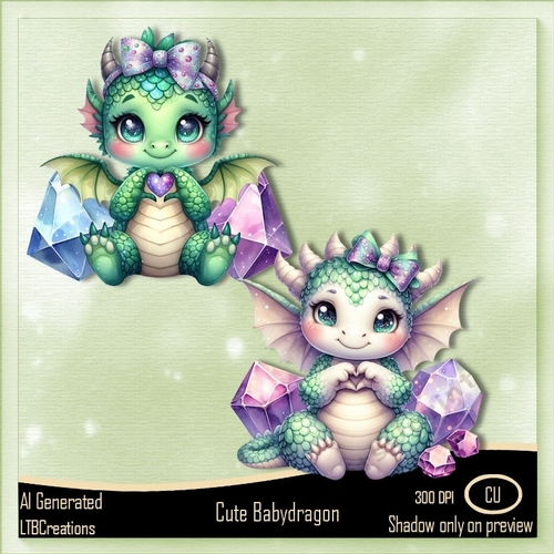 Cute Baby Dragon