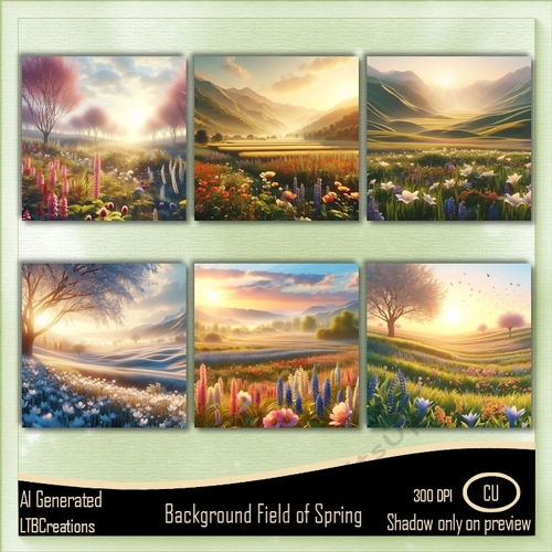 Background Fields of Spring
