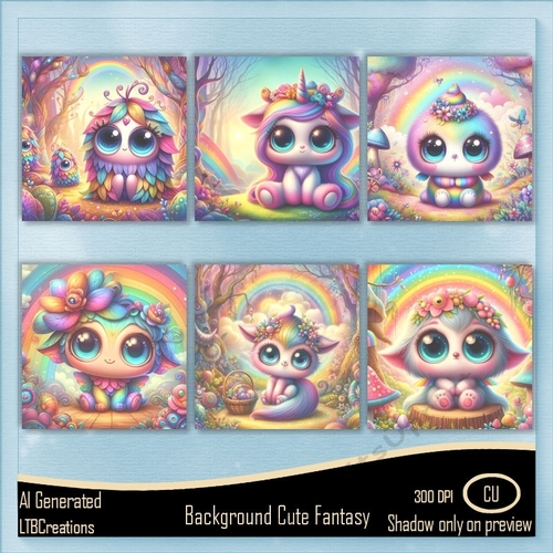 Background Cute Fantasy