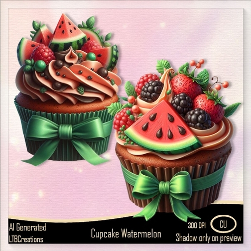 Cupcake Watermelon