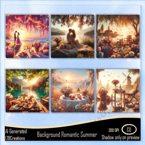 Background romanticm Summer