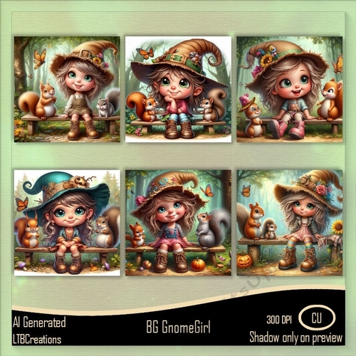 BG Gnome Girl