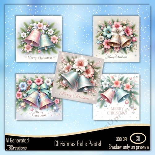 Christmas Bells Pastel