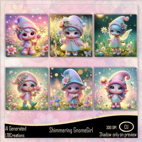 Shimmering GnomeGirl