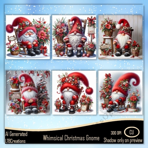 Whimsical Christmas Gnome