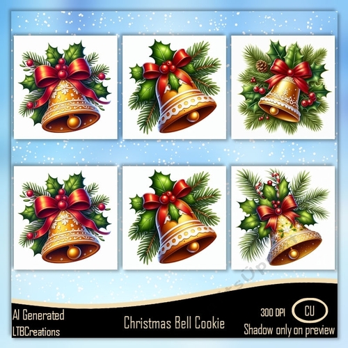 Christmas Bell Cookie