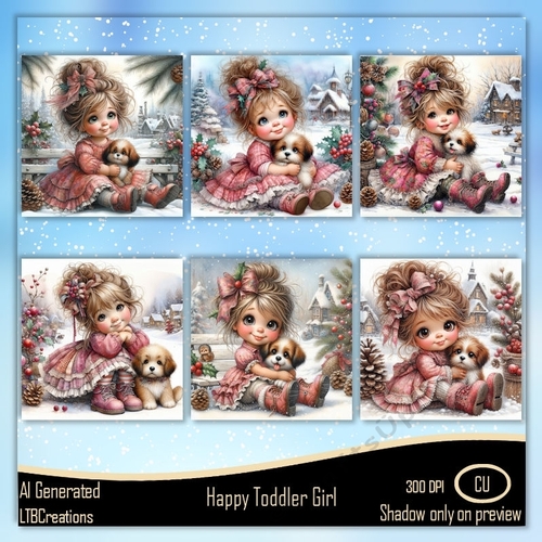Happy Toddler Girl