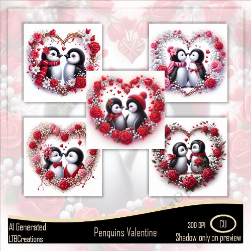 Penquins Valentine
