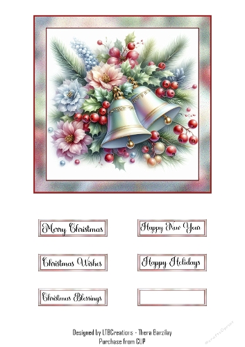 Merrry Christmas Topper