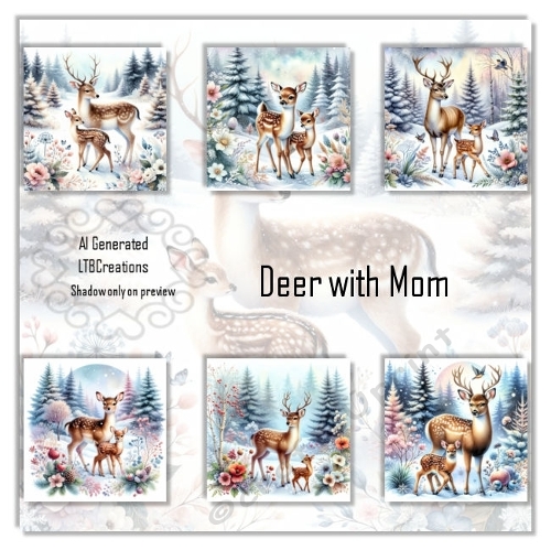 Dear with Mom