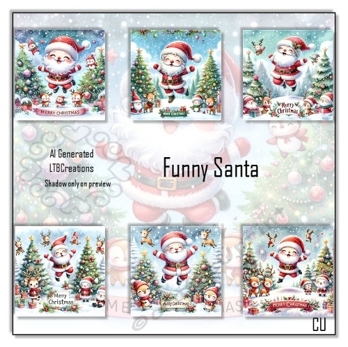 Funny Santa