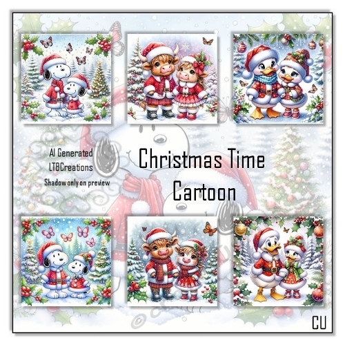 Christmas Time Cartoon