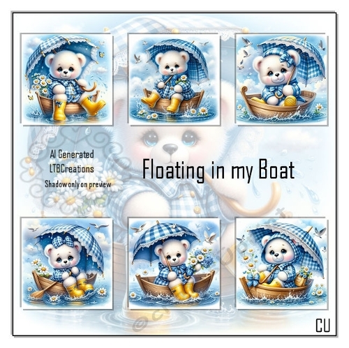 Floating in my boat