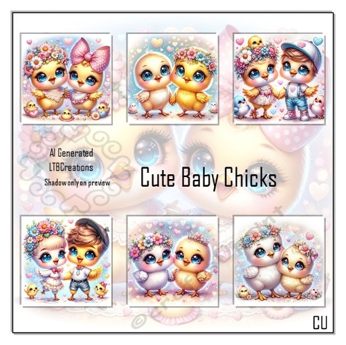 Cute Baby Chicks