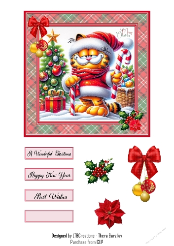 Christmas Wishes Cartoon02 Topper