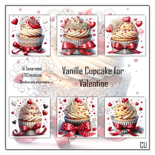 Vanille Cupkace for Valentine