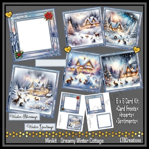 Minikit  Dreamy Winter Cottage