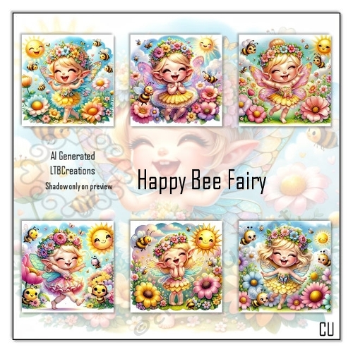 Happy Bee Fairy 