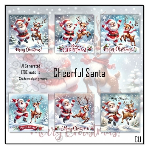 Cheerful Santa