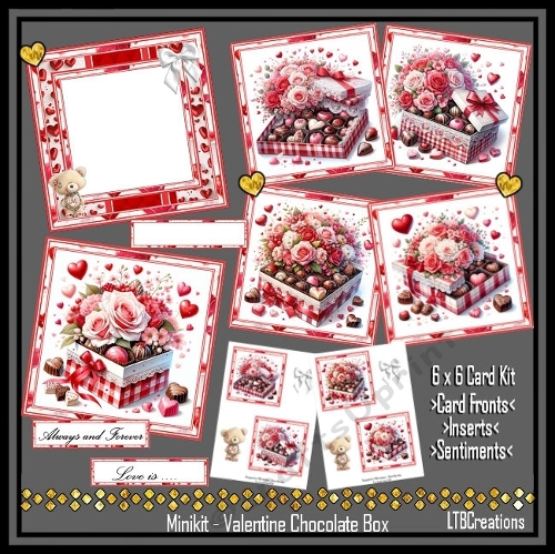 Minikit Valentine Chocolate Box