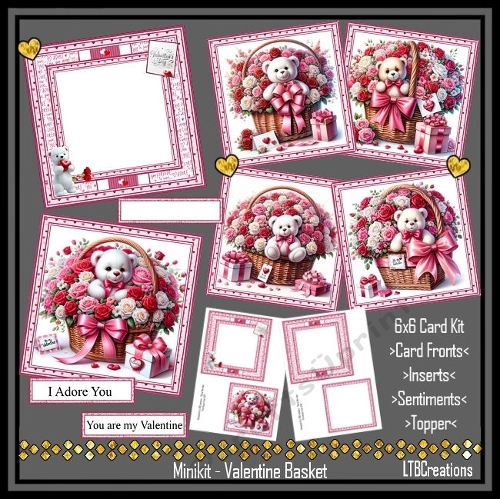 Minikit Valentine Basket