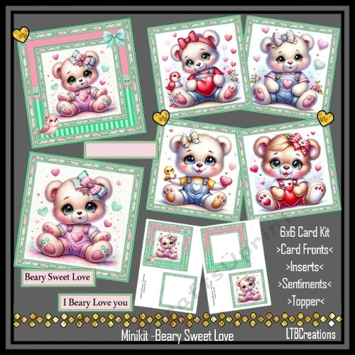 Minikit Beary Sweet Love