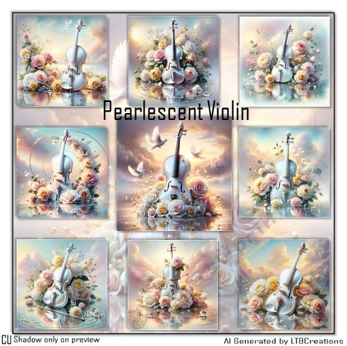 Pearlescent Violin