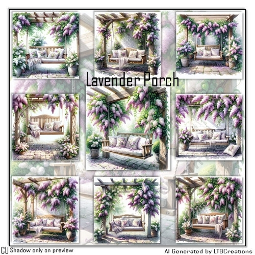 Lavender Porch