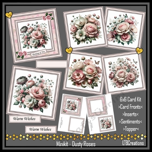 Minikit Dusty Roses