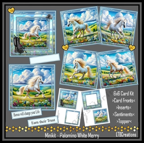 Minikit Palomino White Merry