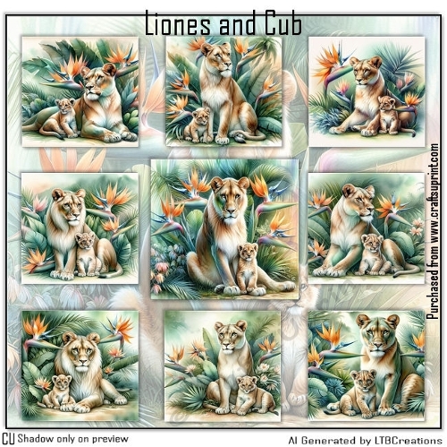 LIones and Cub