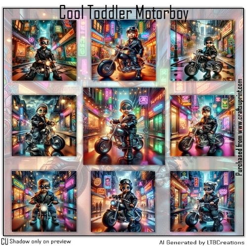 Cool Toddler Motor Boy 