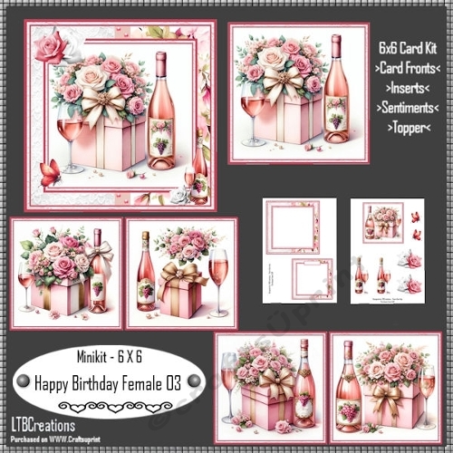 Minikit Happy Birthday Female03