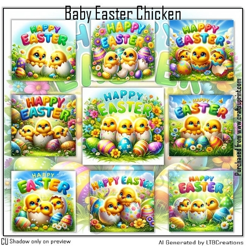 Baby Easter Chicken