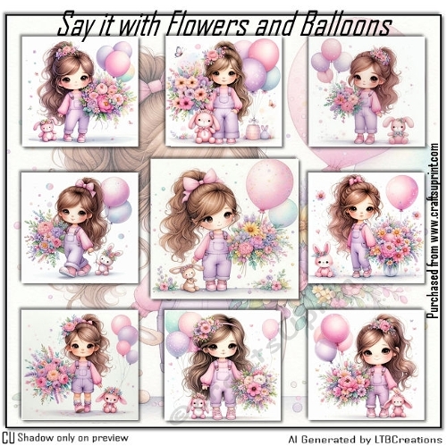 Say it with Flowers and Balloons
