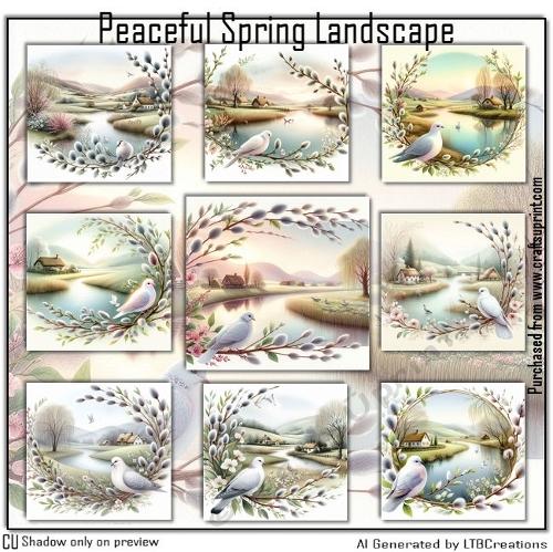 Peaceful Spring Landscape