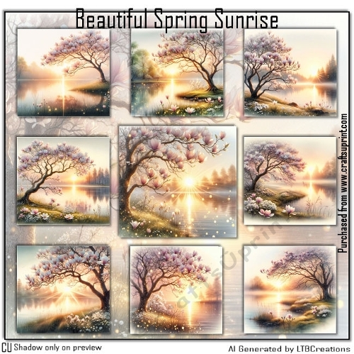 Beautiful Spring Sunrise
