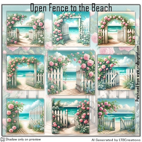 Open Fence to the Beach