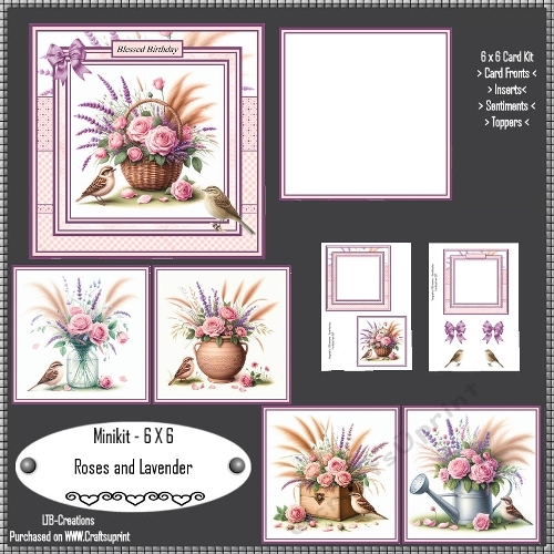 Minikit Roses and Lavender