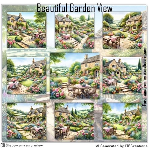 Beautiful Garden View