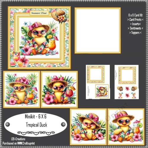 Minikit Tropical Duck