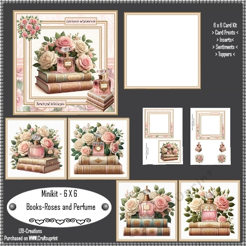 Minikit - Books Roses and Perfume