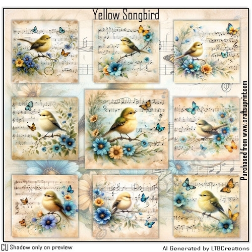 Yellow Songbird