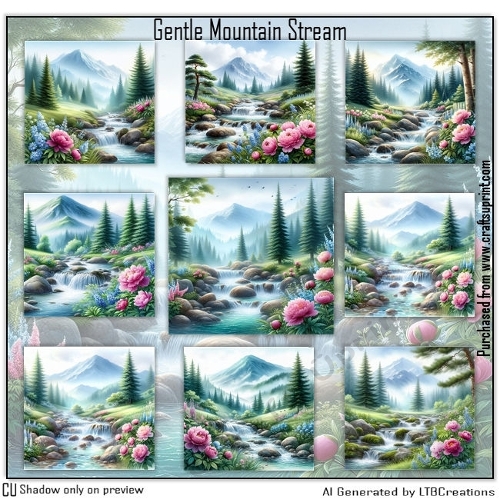 Gentle Mountain Stream